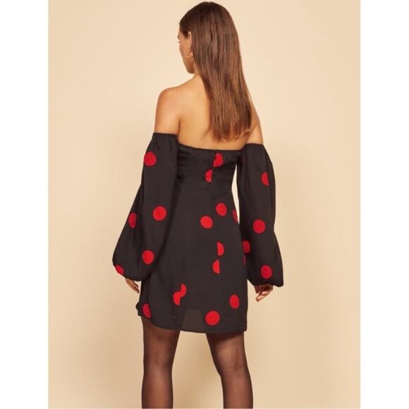 Reformation Roshay Off The Shoulder Dress - Picture 5 of 6